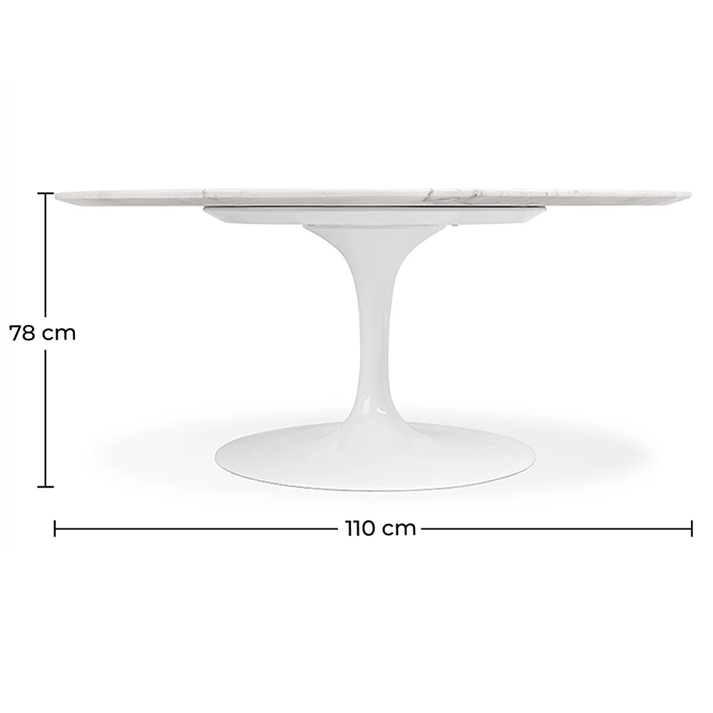 Mesa Tulipan - Mármore - 110 cm image 10