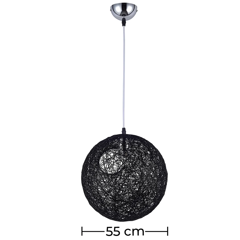 Luminária de teto - Luminária pendente de Desenho de bola - Corda - Wanton image 10