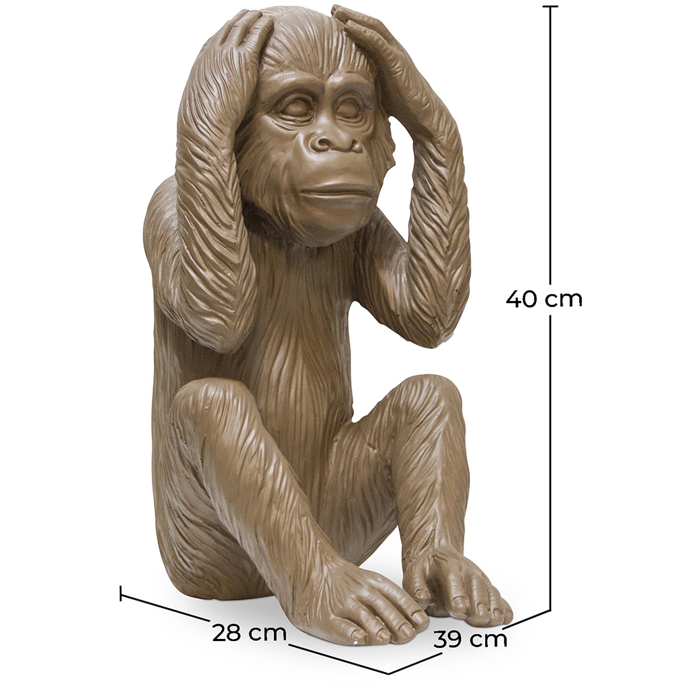 Figura Decorativa de Design - Macaco Surdo - Sapiens image 10