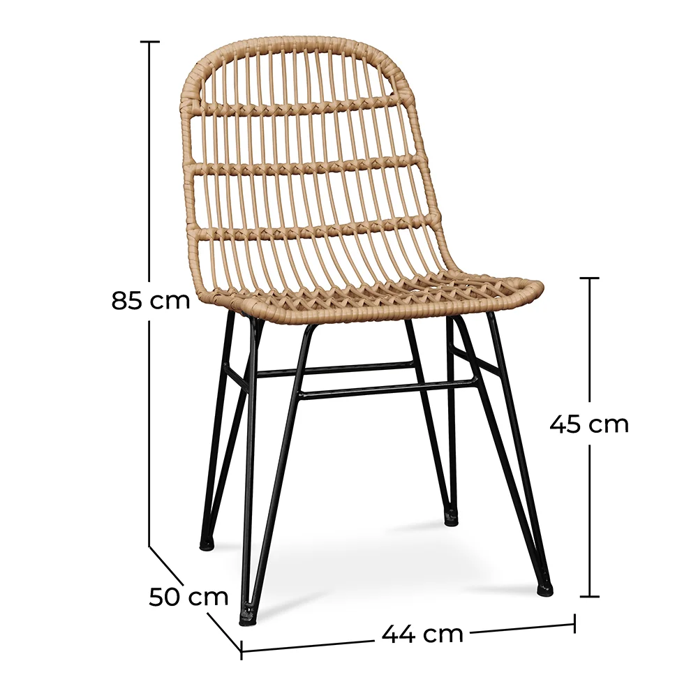 Cadeira de Jantar em Rattan - Estilo Boho - Many image 10