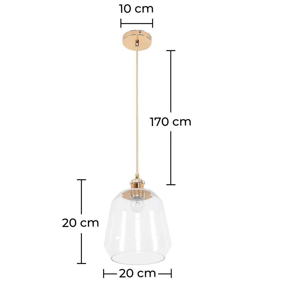 Luminária de Teto de Cristal - Luminária Pendente - Alessia image 10