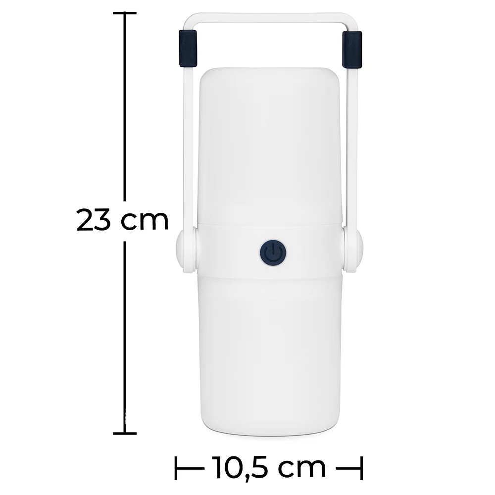 Luminária de Mesa LED - Luminária Portátil Recarregável USB - Tubo image 10