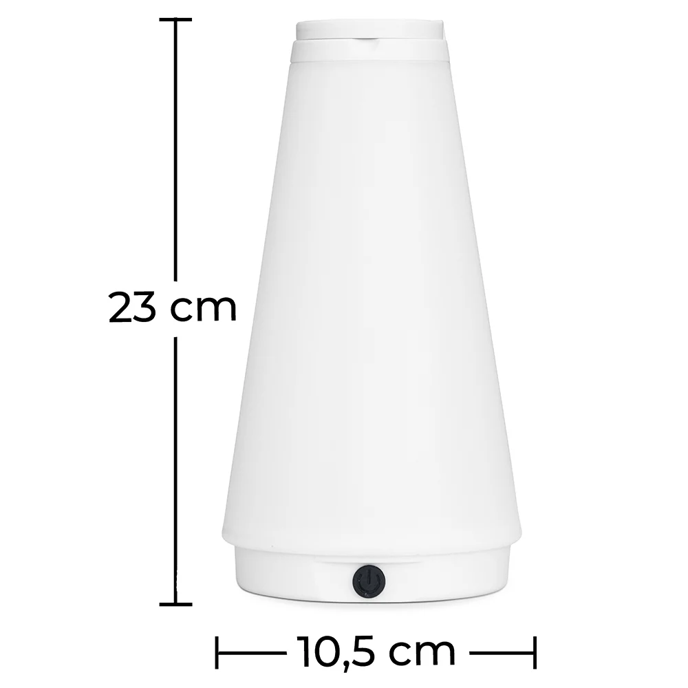 Luminária de Mesa LED - Luminária Recarregável Portátil USB - Cono image 10