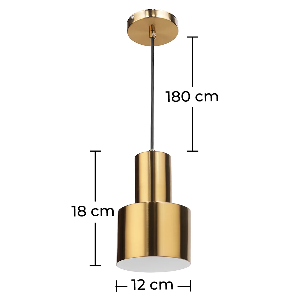 Luminária de Teto de Desenho - Luminária Pendente de Metal - Camilo image 10