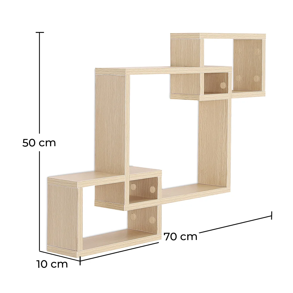 Prateleira de Parede de Madeira - Design de Caixas - Boxes image 10