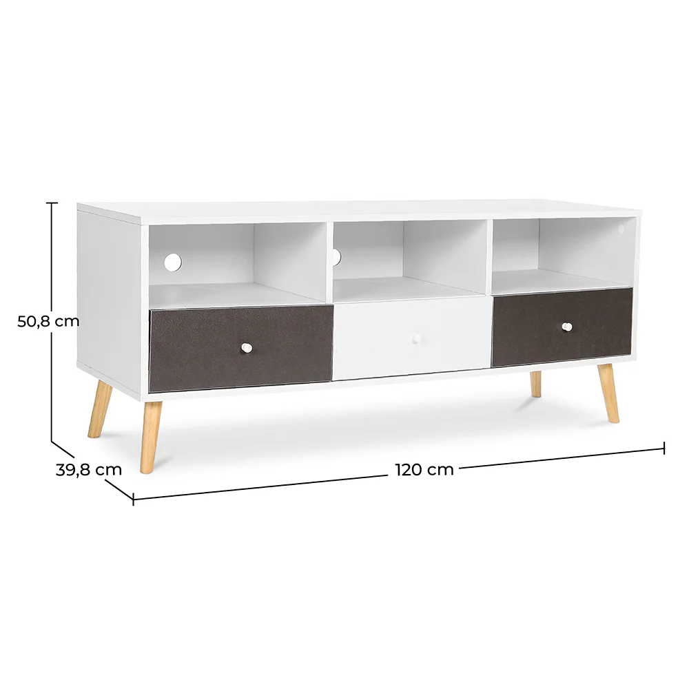 Móvel de TV de Madeira - Design Escandinavo - Egil image 10