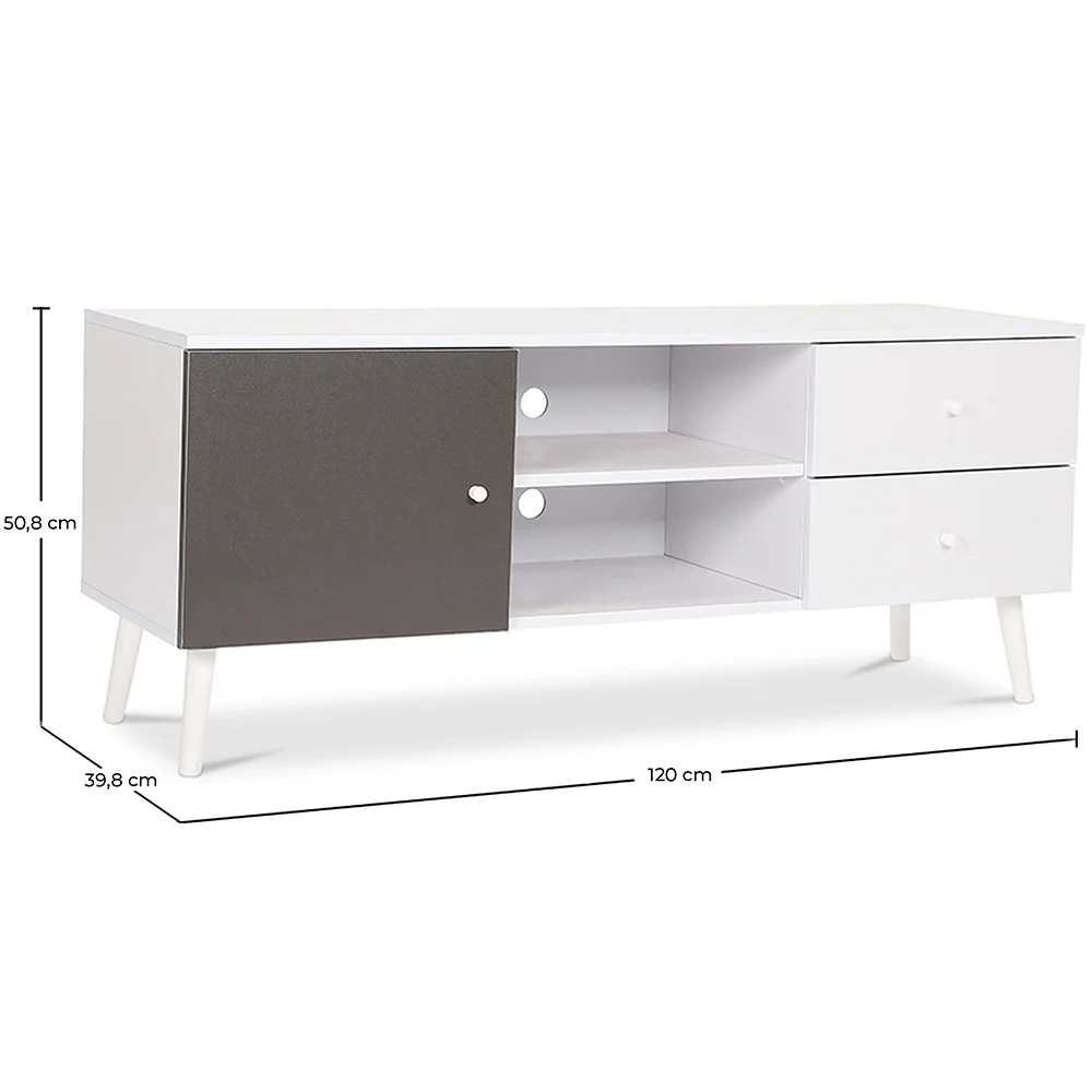 Móvel de TV de Madeira - Design Escandinavo - Norman image 10
