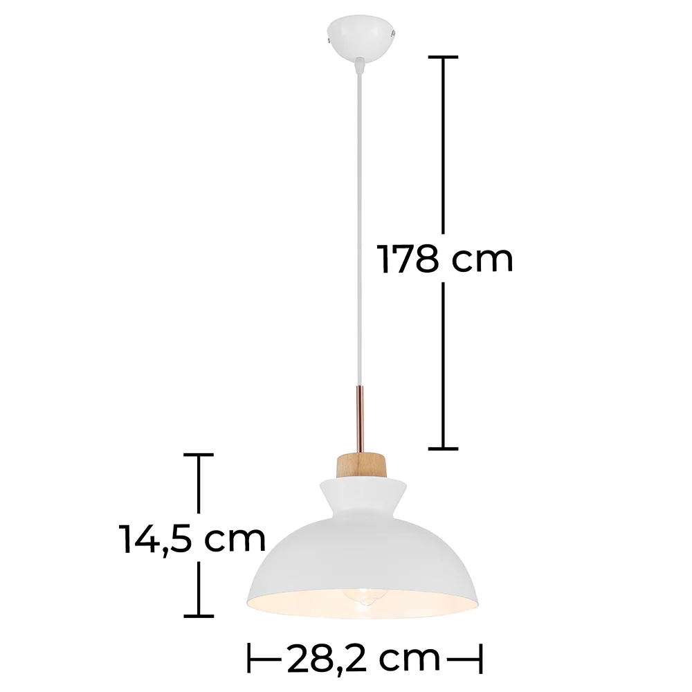 Luminária de teto - Luminária pendente de Desenho escandinavo - Sigfrid image 10