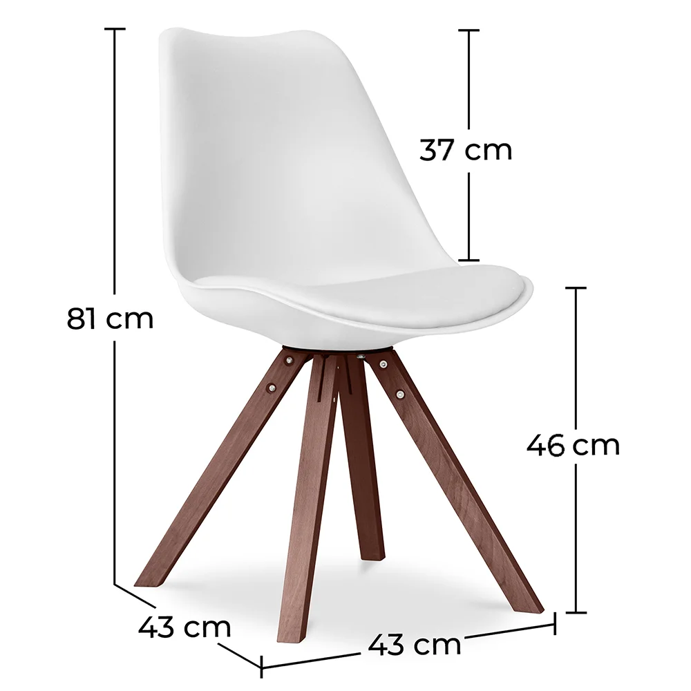 Cadeira de Jantar - Estilo Escandinavo - Denisse image 10