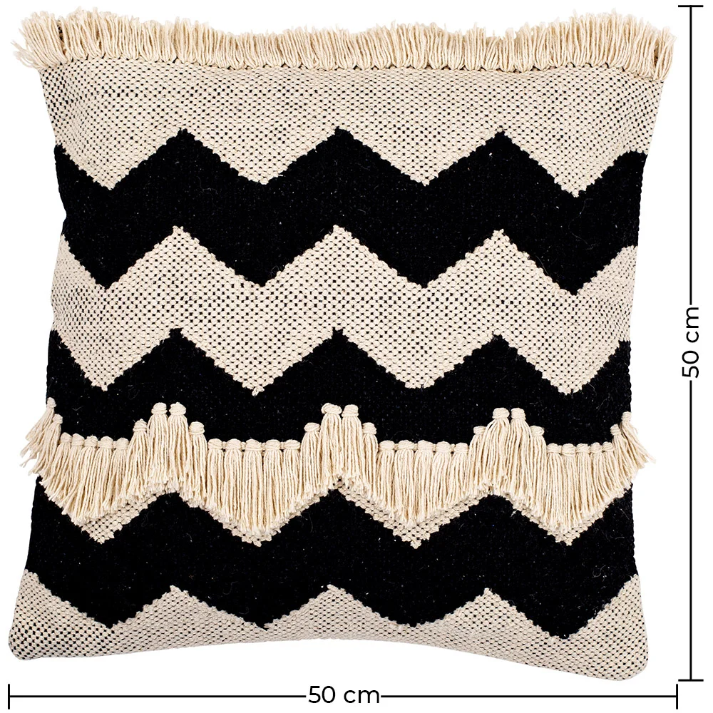 Almofada estilo boho Bali - Capa e enchimento inclusos - Glinda image 10