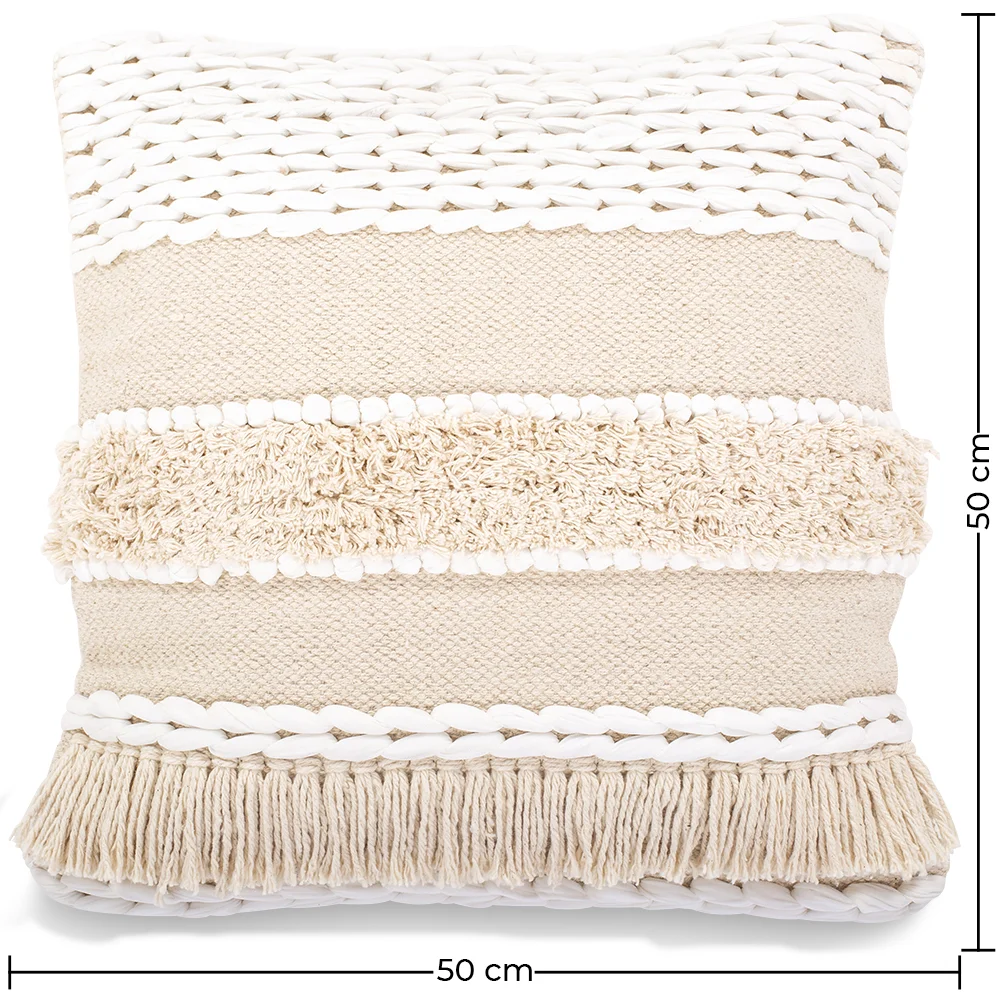 Almofada estilo boho Bali - Capa e enchimento inclusos - Hecate image 10