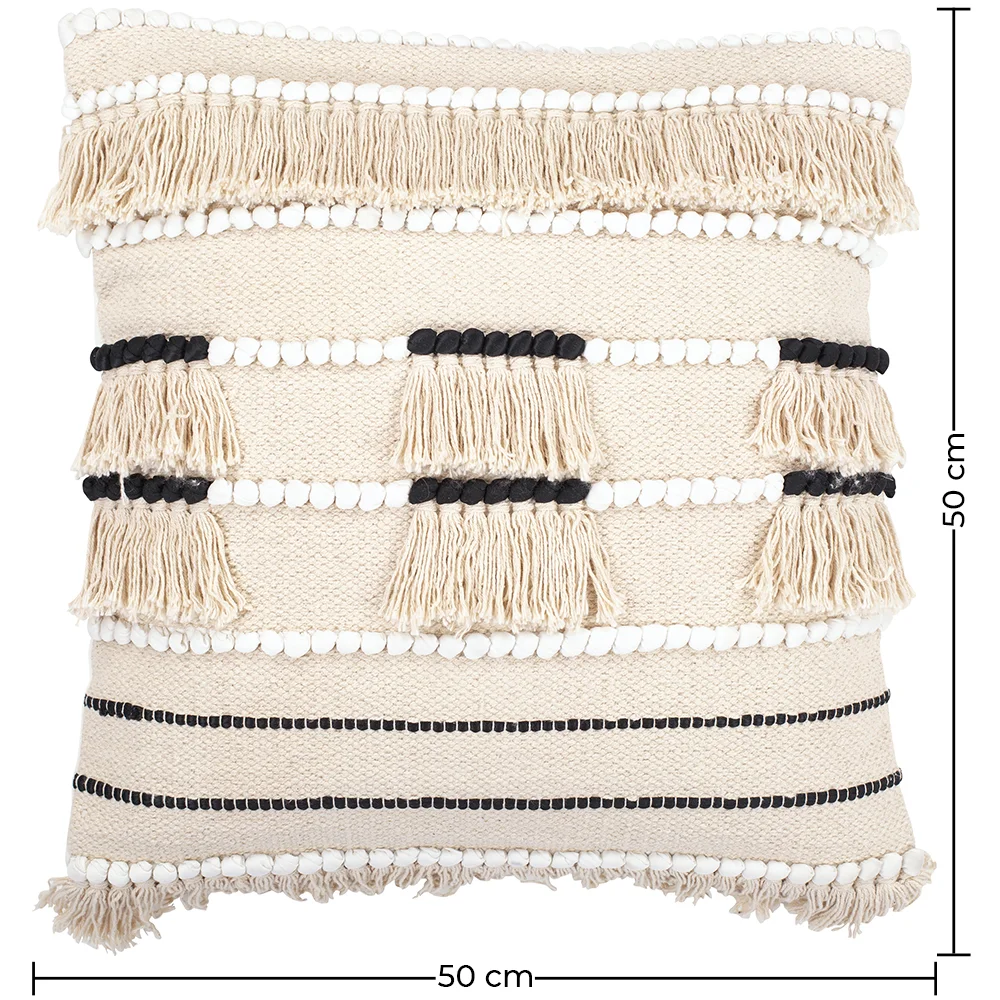 Almofada estilo boho Bali - Capa e enchimento inclusos - Juno image 10