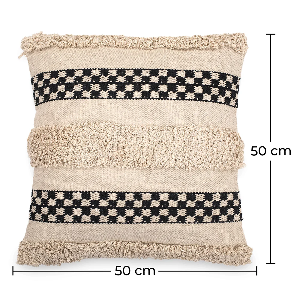 Almofada estilo boho Bali - Capa e enchimento inclusos - Daviniu image 10