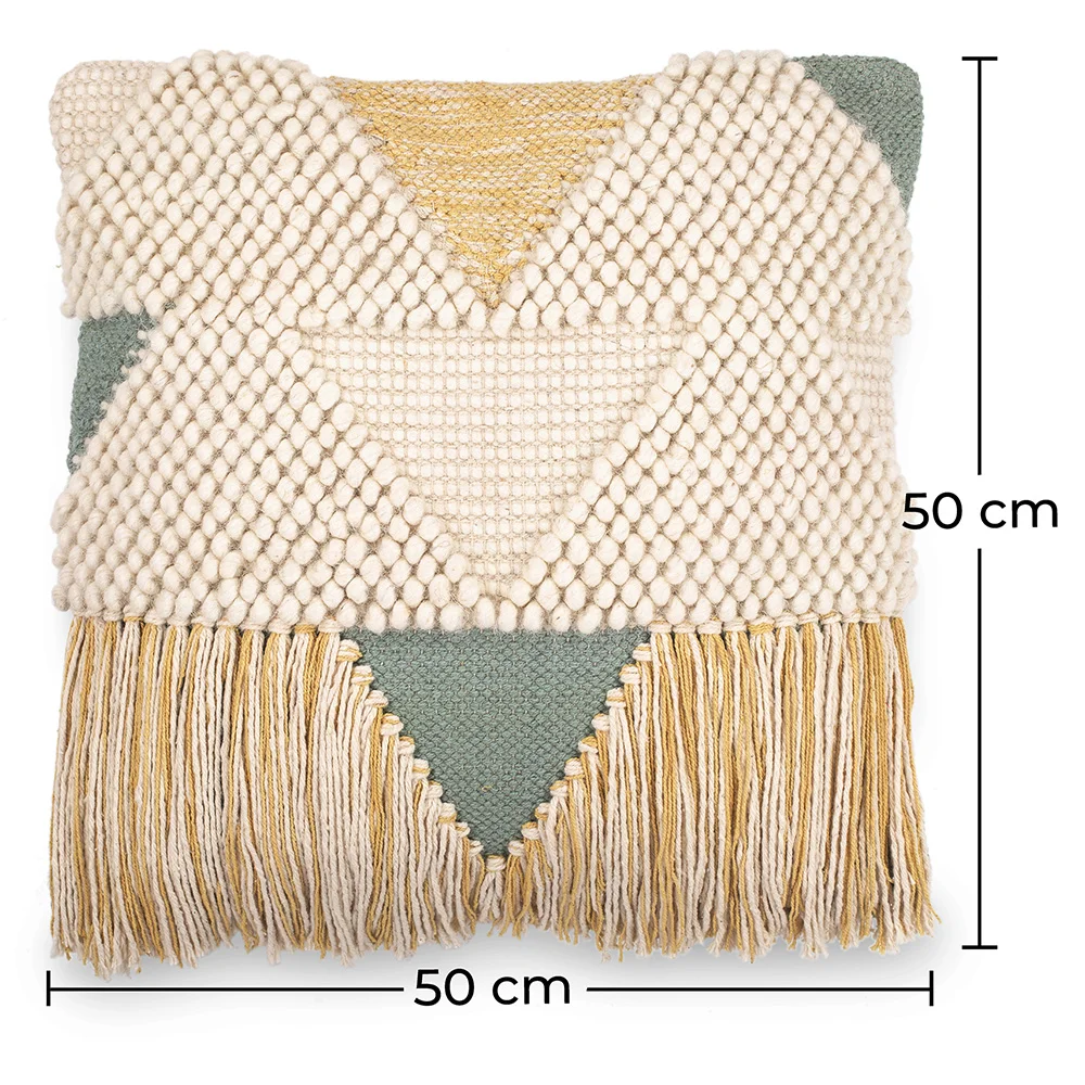 Almofada estilo boho Bali - Capa e enchimento inclusos - Precansa image 10