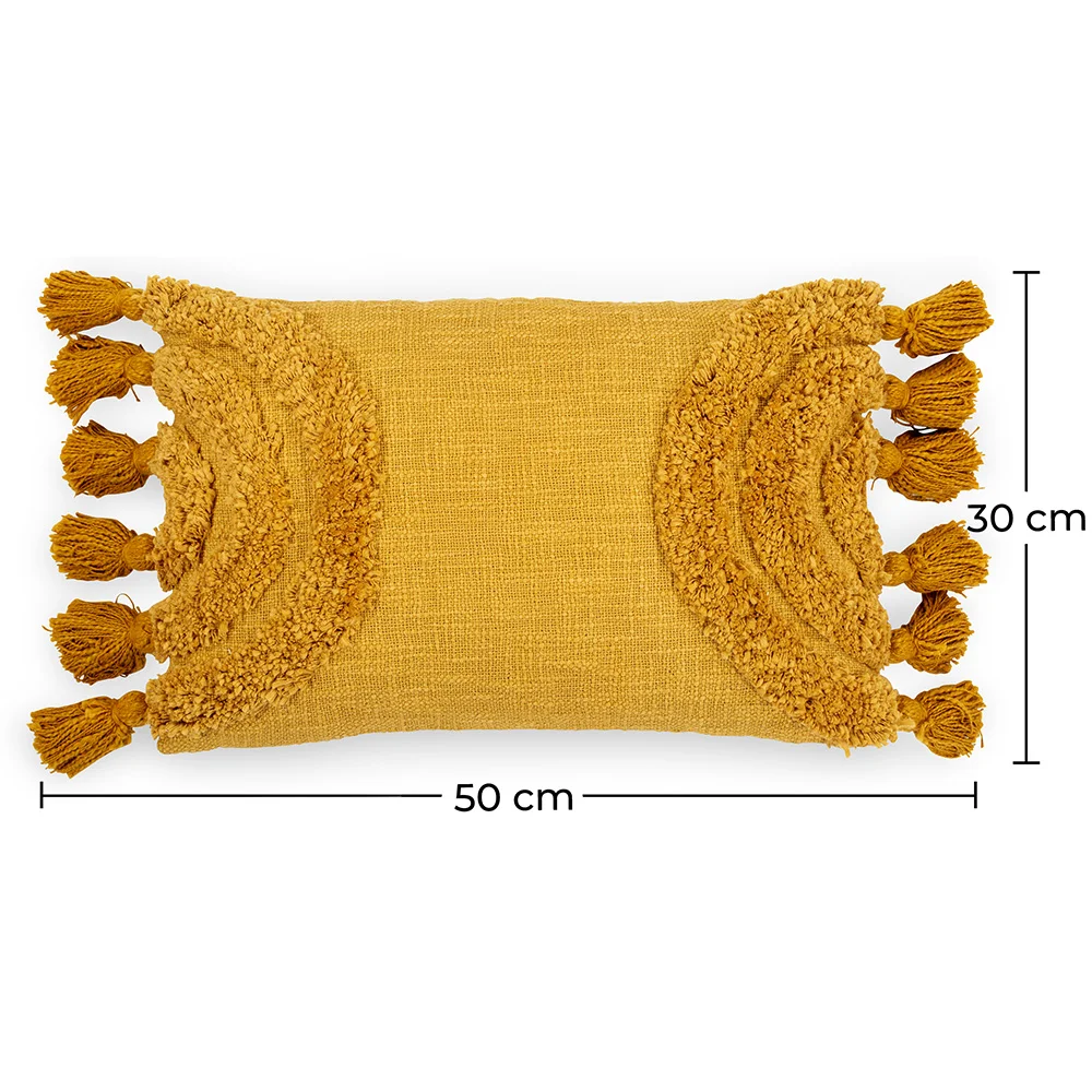 Almofada estilo boho Bali - Capa e enchimento inclusos - Delia image 10