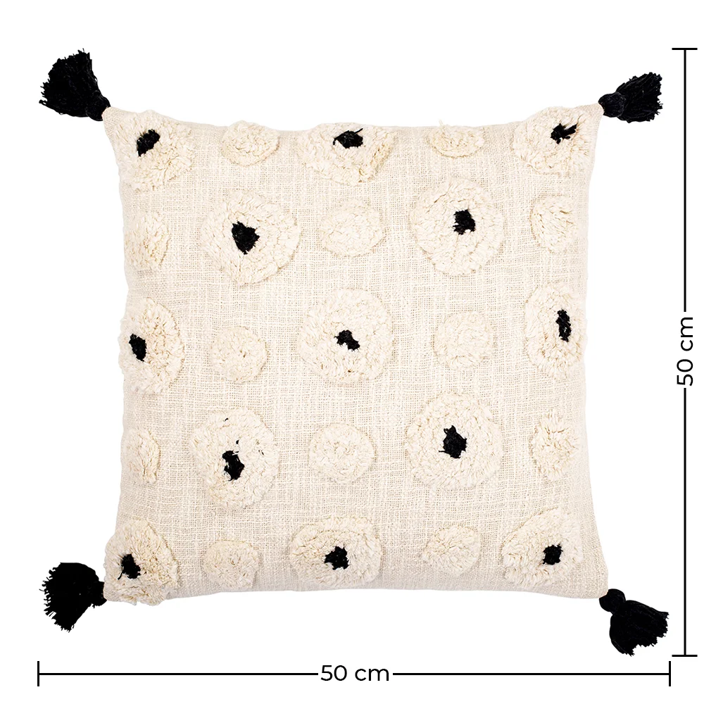 Almofada estilo boho Bali - Capa e enchimento inclusos - Eleanor image 10