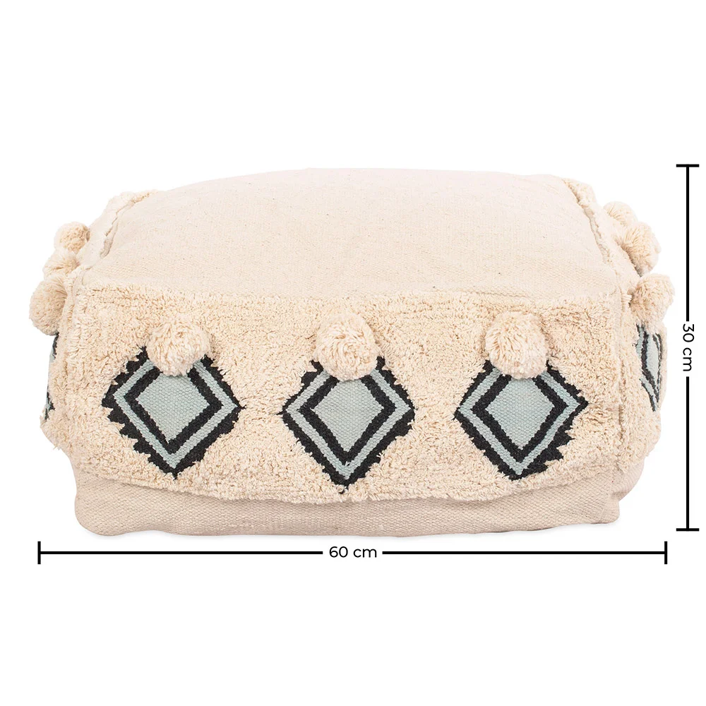 Assento Puff Estilo Boho Bali - Adelaida image 10