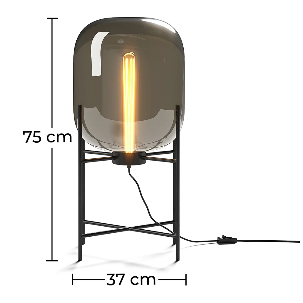 Luminária de Chão de Desenho - Luminária de Sala - Grande - Grau image 10