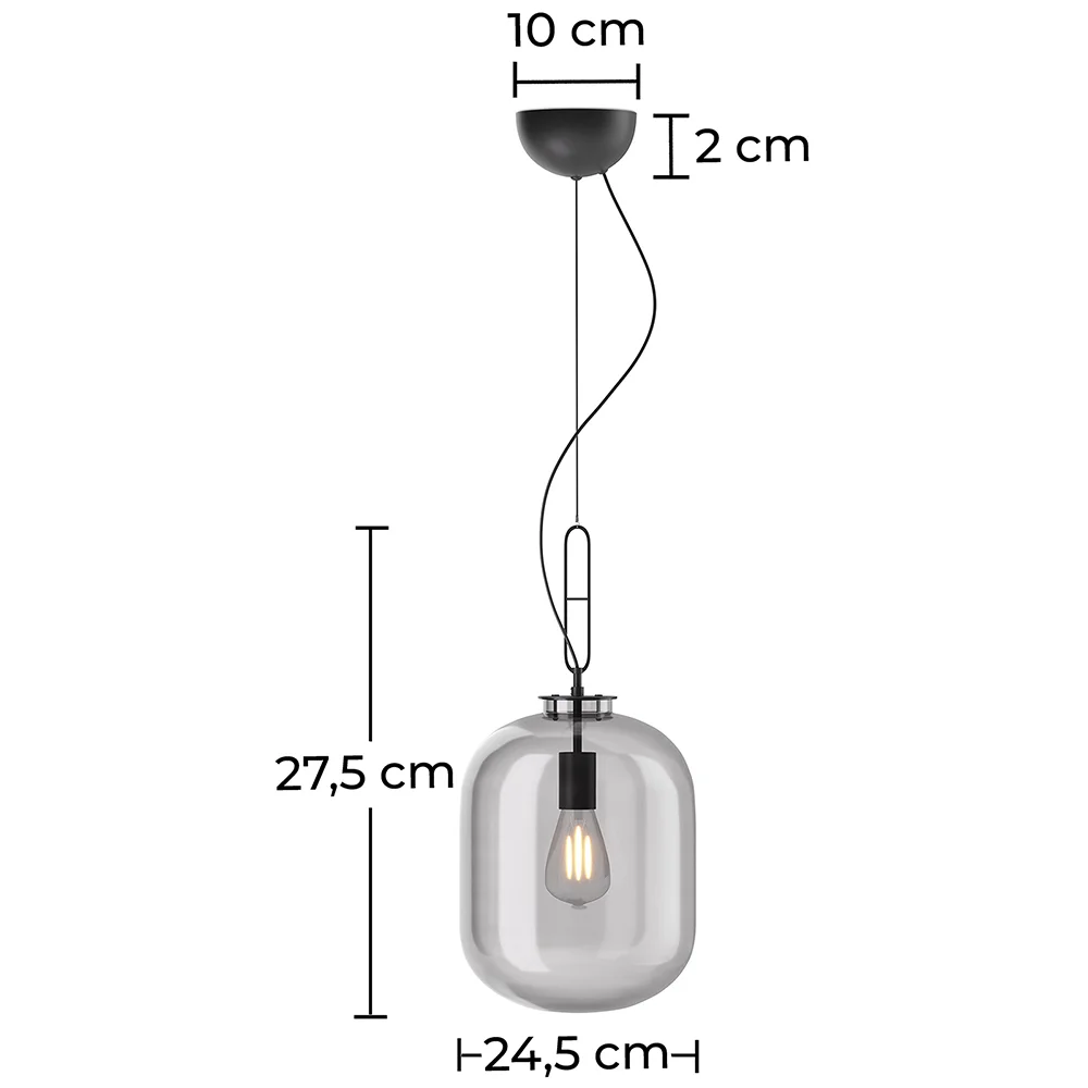 Luminária de teto de cristal - Luminária pendente de Desenho - Grau image 10