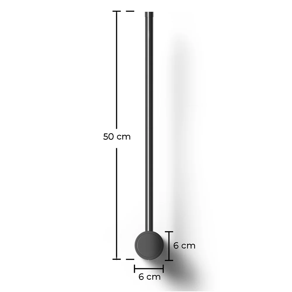 Luminária de Parede - Barra de Metal - LED 50cm - Hernel image 10