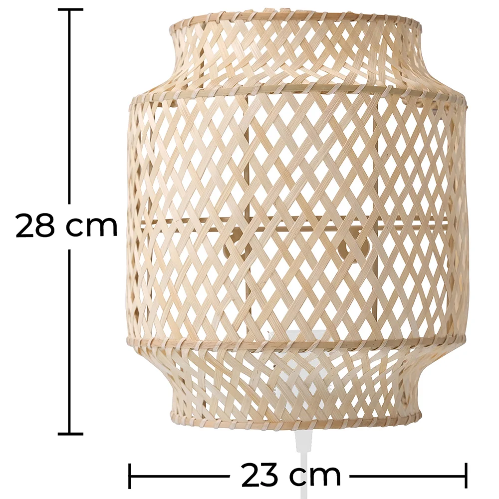  Luminária de Parede - stile Boho Bali em Bambu - Hya image 10