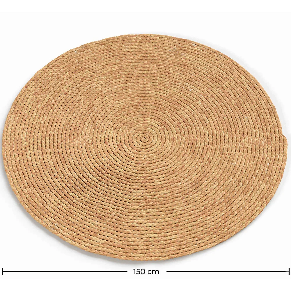 Tapete redondo de juta - Boho Bali - 150 CM - Kavya image 10