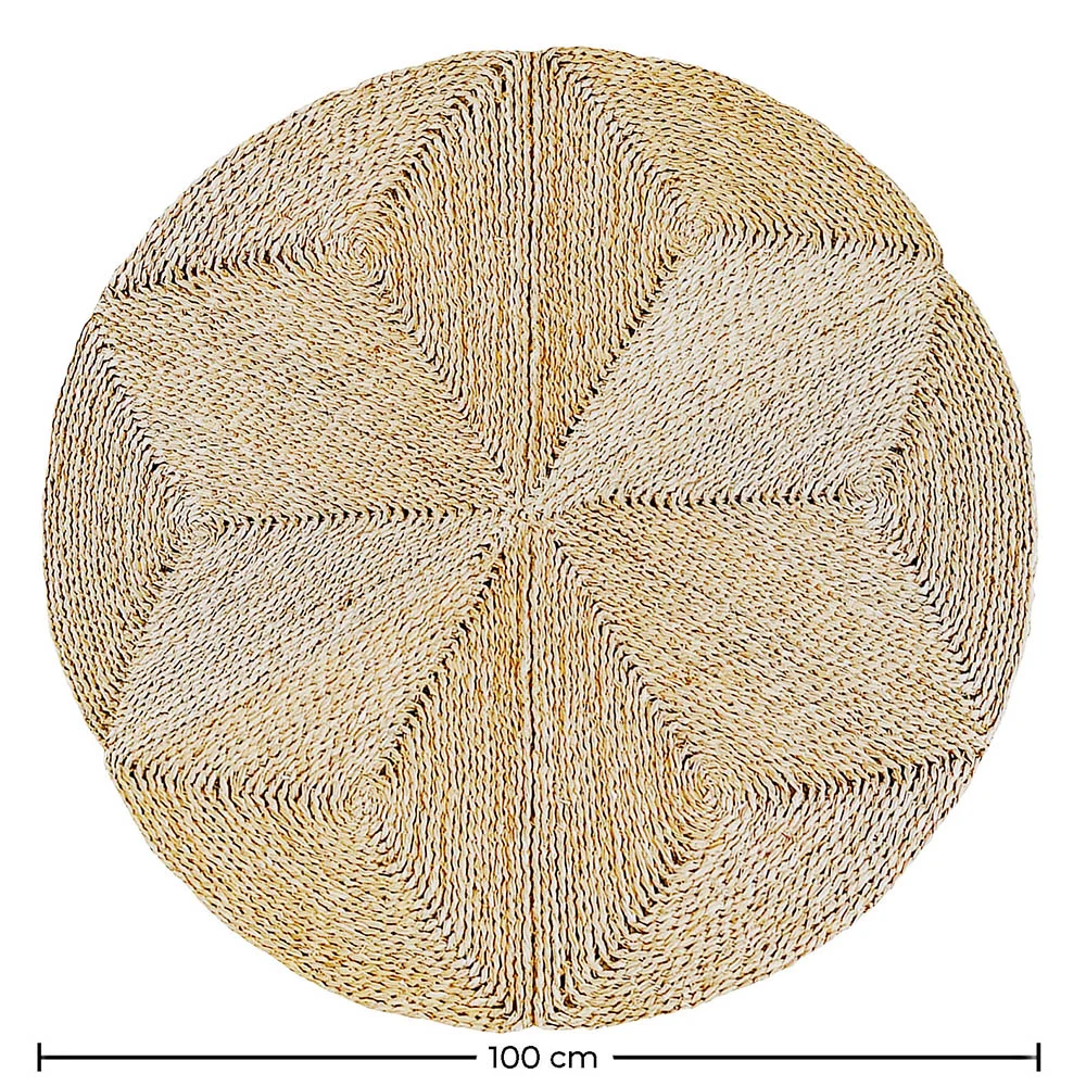 Tapete redondo de juta - Boho Bali - 100 CM - Gabba image 10