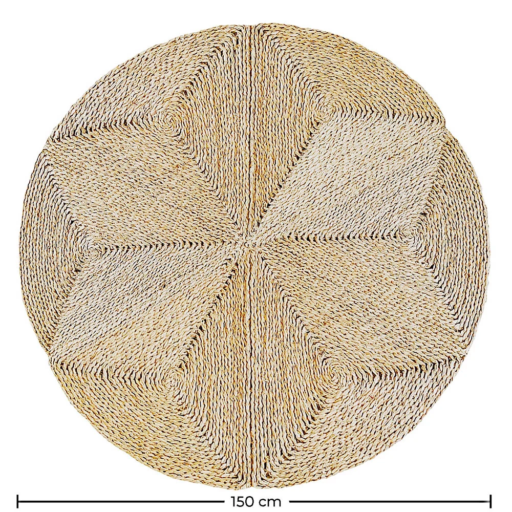 Tapete redondo de juta - Boho Bali - 150 CM - Gabba image 10