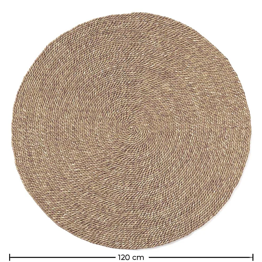 Tapete redondo de juta - Boho Bali - 120 CM - Yuri image 10