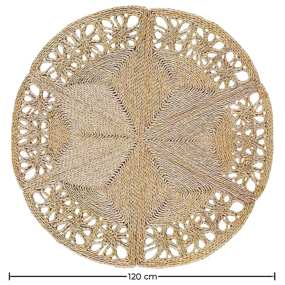 Tapete redondo de juta - Boho Bali - 120 CM - Bilú image 10
