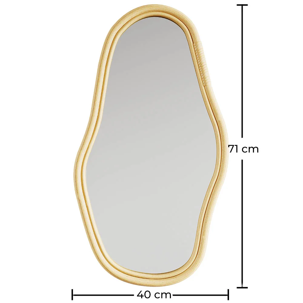 Espelho de parede em rattan - 71 CM - Kala image 10