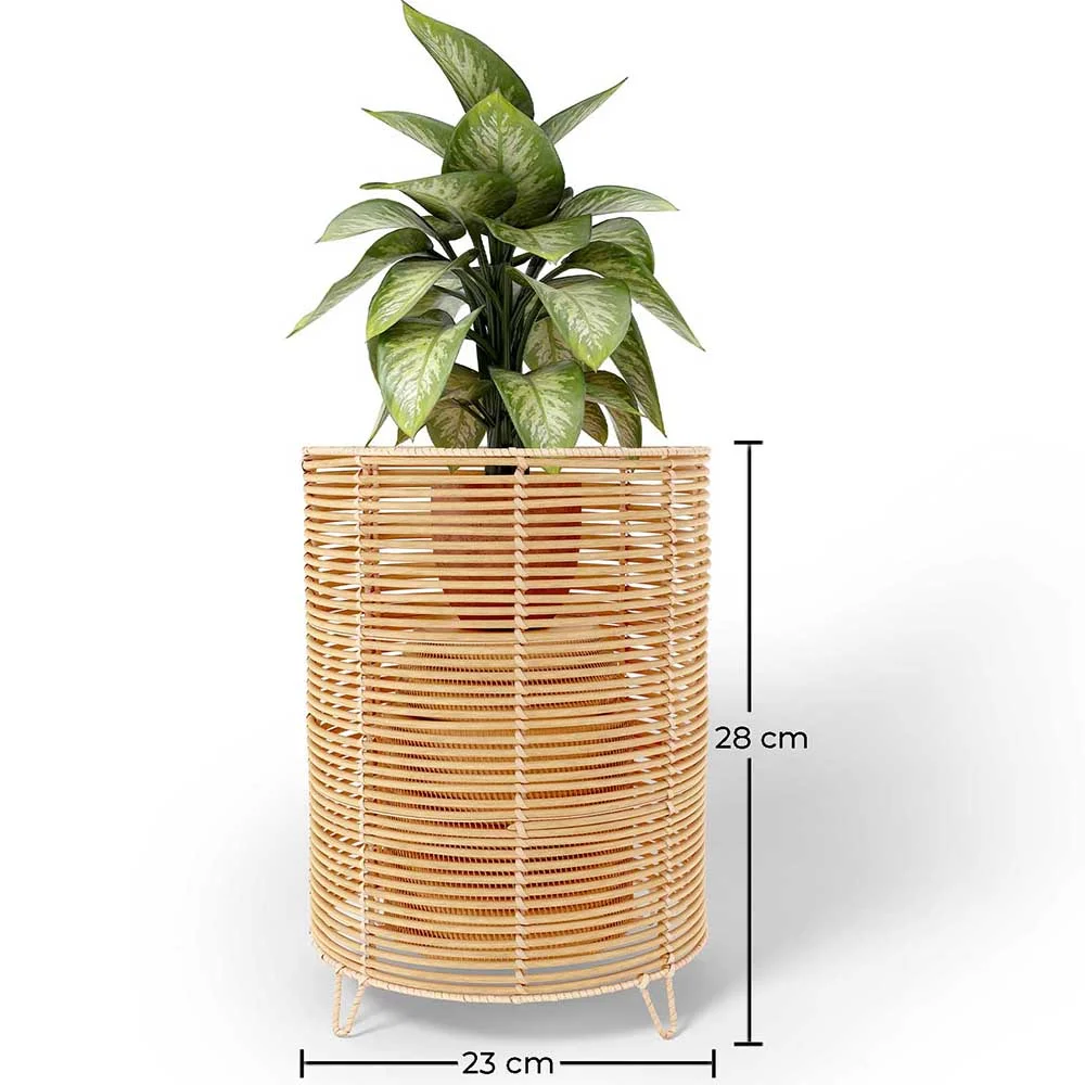 Vaso de Chão Redondo - Estilo Boho - 28 CM - Laers image 10