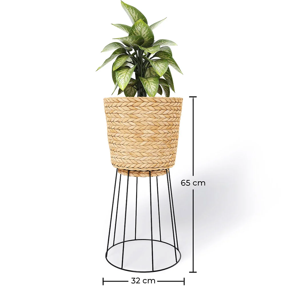 Vaso de Chão Redondo - Estilo Boho - 65 CM - Firna image 10