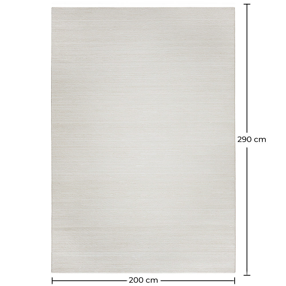 Tapete Grande com Design Contemporâneo e Moderno - Bege (290x200 cm) - Meryland image 10