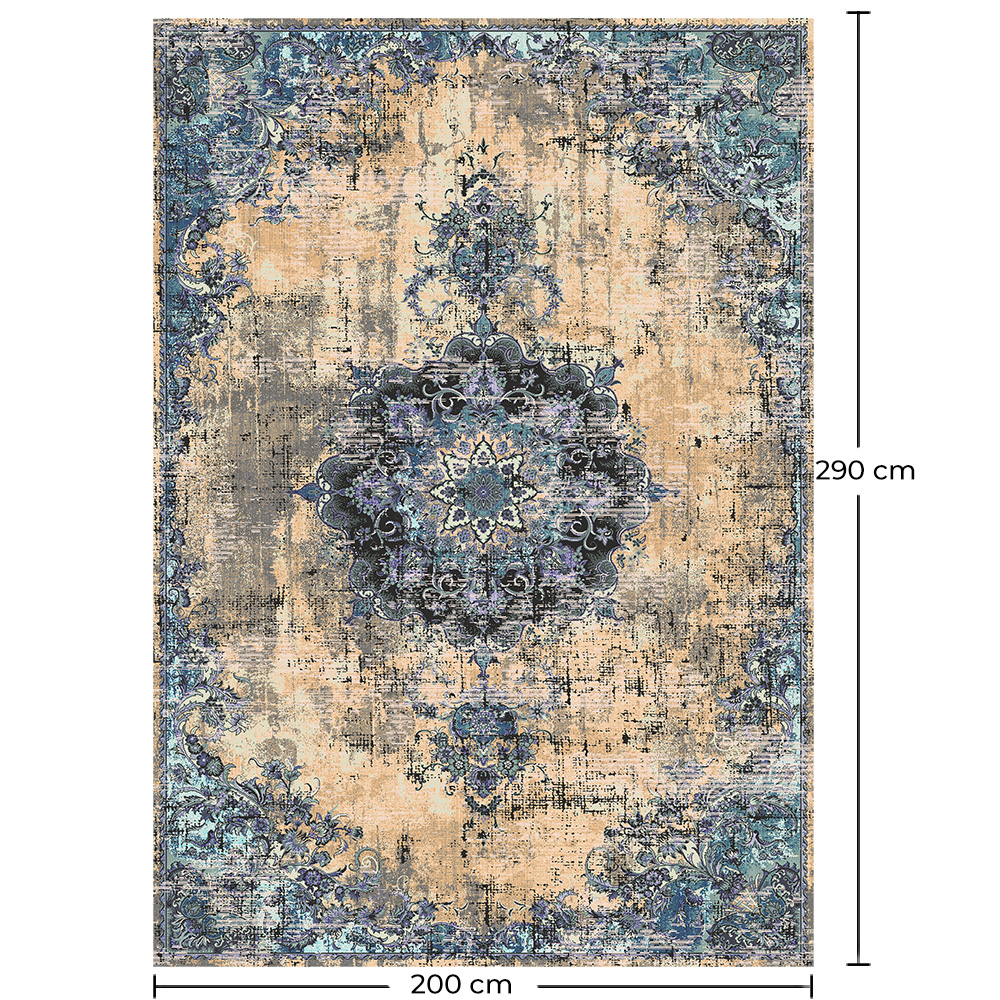 Vintage Tapete Oriental - (290x200 cm) - Leires image 10