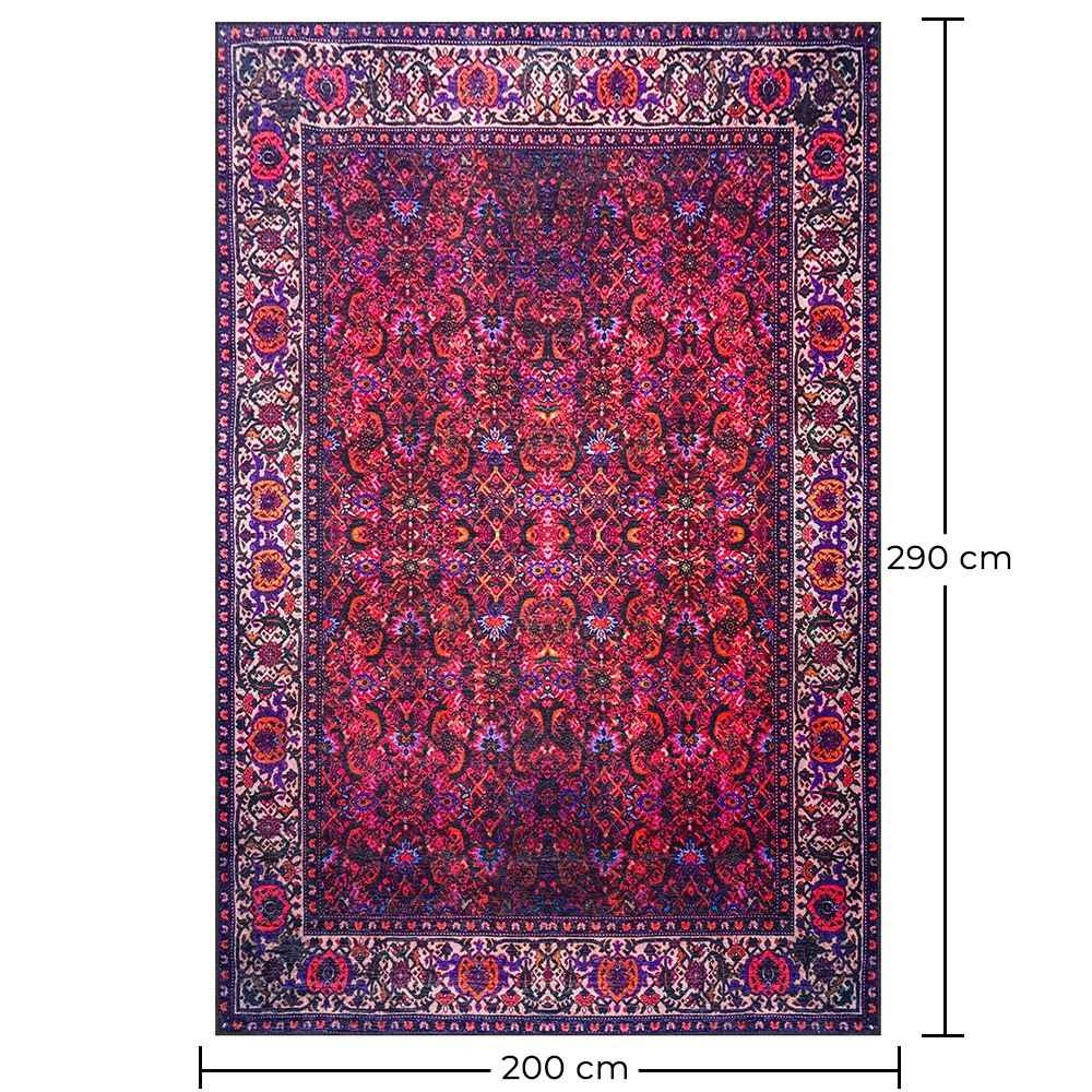 Vintage Tapete Oriental - (290x200 cm) - Viridian image 10