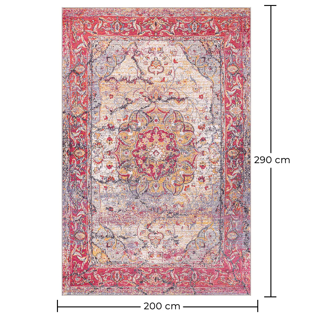 Vintage Tapete Oriental - (290x200 cm) - Celandine image 10