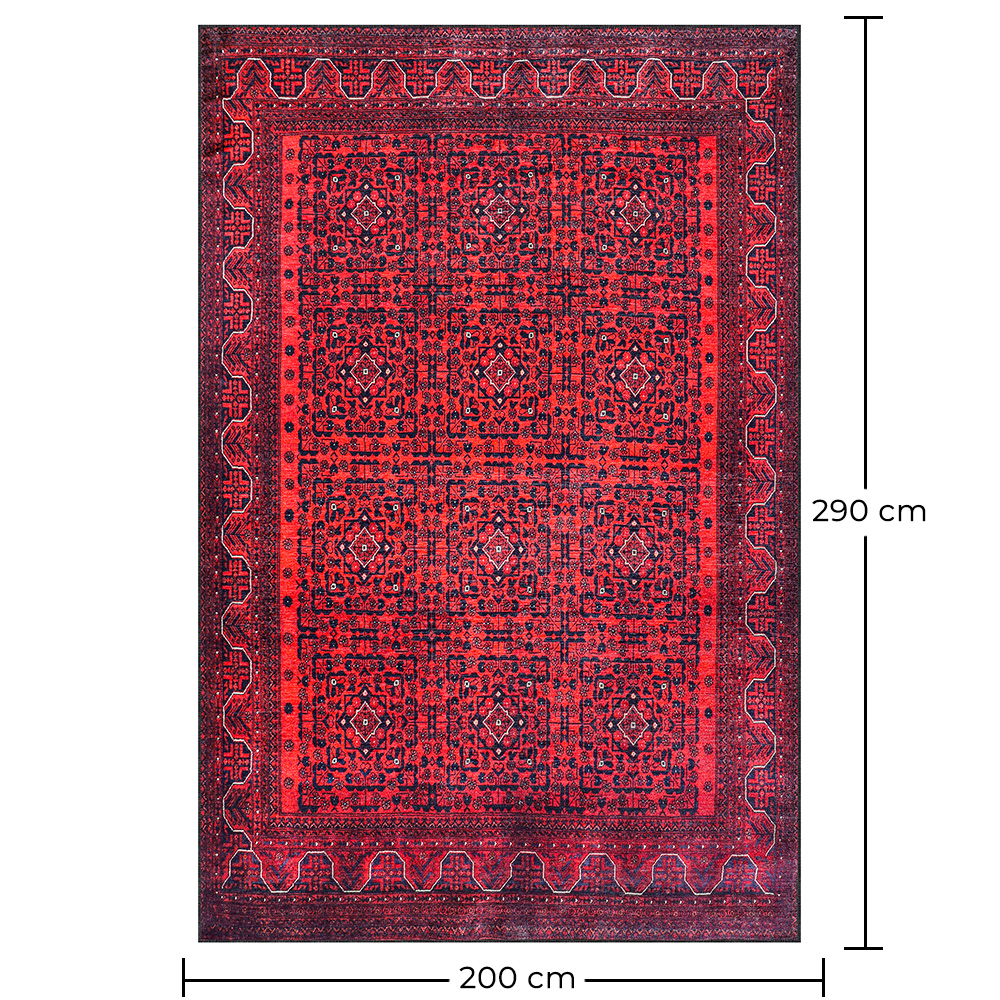 Vintage Tapete Oriental - (290x200 cm) - Cinnabar image 10