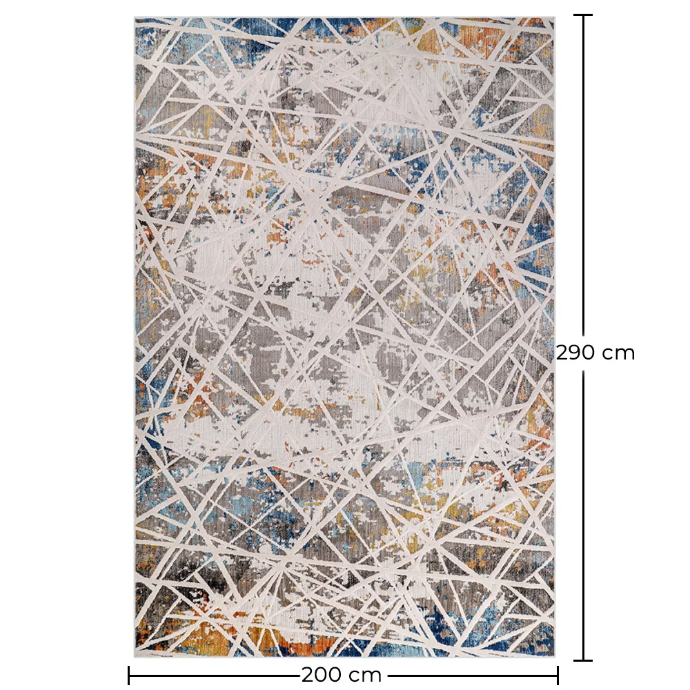 Tapete Grande com Design Contemporâneo e Moderno - Bege (290x200 cm) - Epiphany image 10