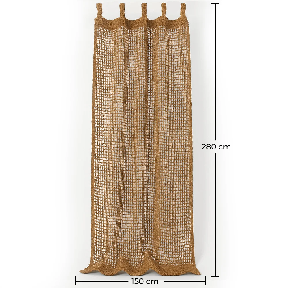Cortina de Sombra Toldo Fibra de Coco 2,8x1,5M – 100% Vela de Sombra Natural image 10