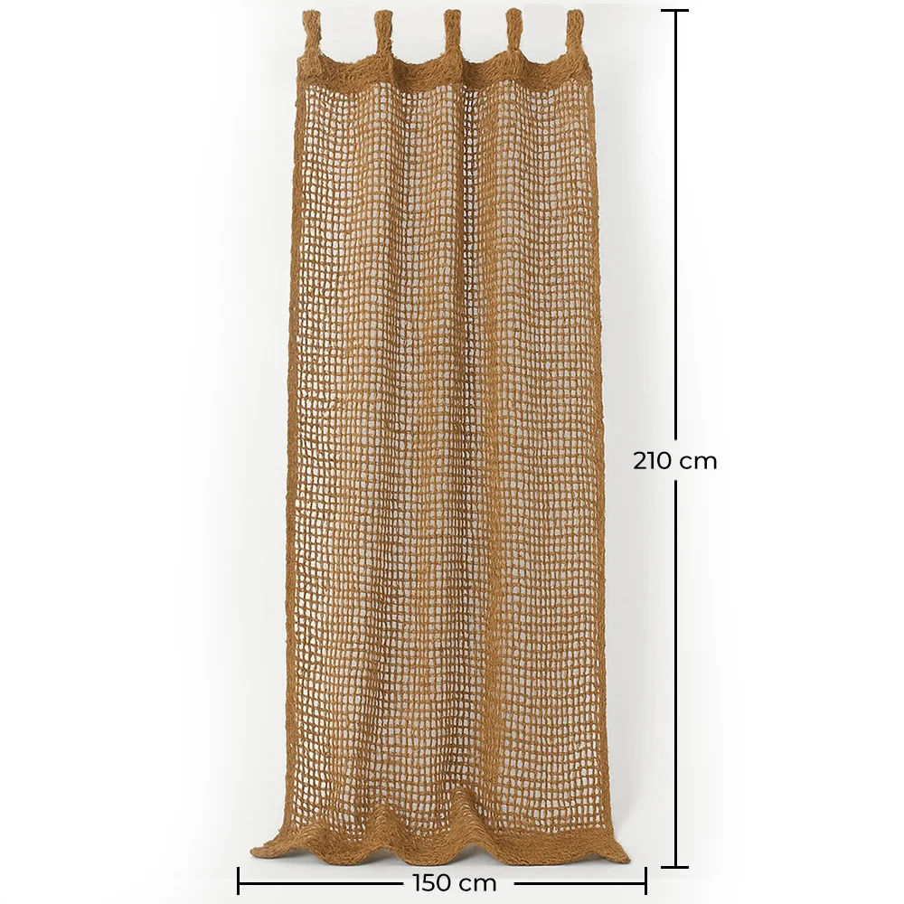 Cortina de Sombra Toldo Fibra de Coco 2.1x1.5M – 100% Vela de Sombra Natural image 10