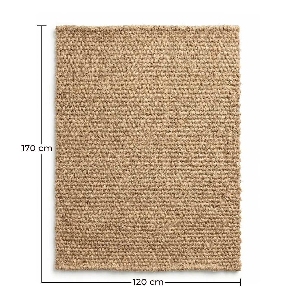 Tapete Fibra de Coir Natural 170x120 cm – Uso Interno & Externo – Mahou image 10