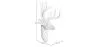 Decoração de Parede - Cabeça de Veado Branco - Uka image 7