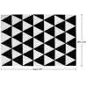Tapete de Design Triângulos - Lã - Triangles image 7