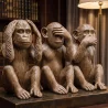  Figuras Decorativas de Design - Macacos - Sapiens image 7