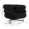 Poltrona de Design - Estofada em Couro - Bivendun image 7