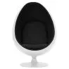Poltrona de Design em Forma de Ovo - Estofada em Tecido - Eny image 7
