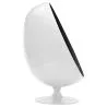 Poltrona de Design em Forma de Ovo - Estofada em Tecido - Eny image 7