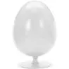 Poltrona de design em forma de ovo - Estofamento em couro sintético - Eny image 7