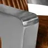 Cadeira de design com braços - Estofada em couro - Lounge image 7